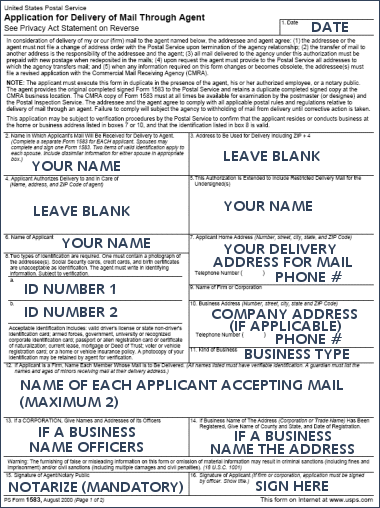 Sample Form